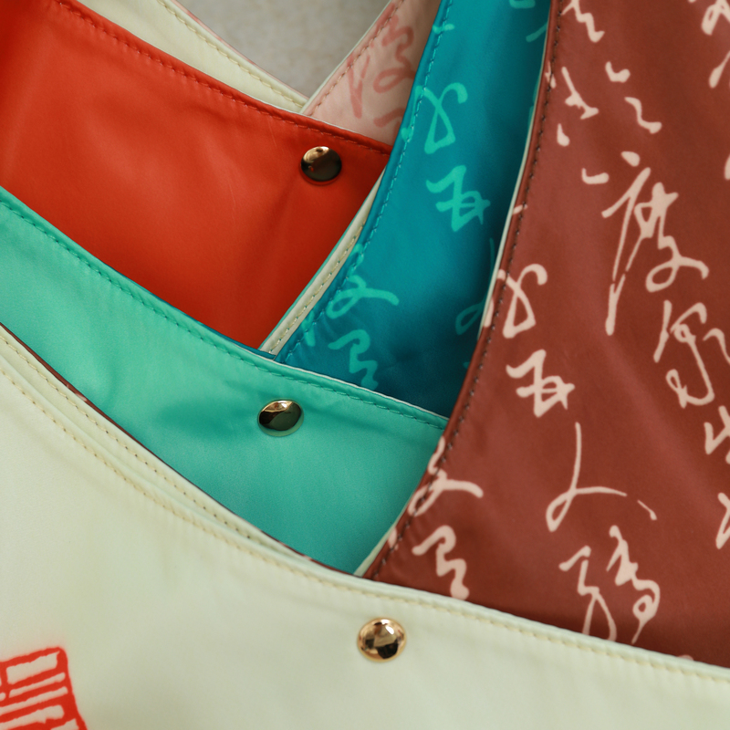 嘉绘美 可印花环保可回收帆布购物袋 定制Logo 100%纯棉帆布托特包-13